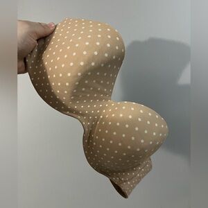 Victoria’s Secret VS Body by Victoria lined strapless bra in nude size 38D